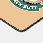 Funny Retro Chicken Butt Joke Design Bureaumat (Hoek)