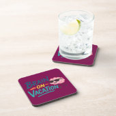 Funny Retro Chill Mode Drink Coasters (Set of 6) Bier Onderzetter (Rechterzijde)