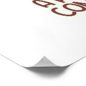 Funny Retro Coffee en Katten Poster (Hoek)