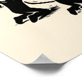 Funny Retro Coffee – Worship Coffee Poster (Hoek)