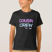 Funny Retro Cousin Crew Retro T-shirt (Voorkant)