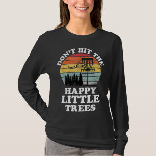 Funny Retro Disk Golf Frisbee Golfing Player Sport T-shirt