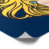 Funny Retro Feministische Pop Art Anti-Patriarchie Poster (Hoek)