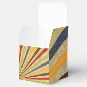 Funny Retro Grunge Rays + jouw idee Bedankdoosjes (Geopend)