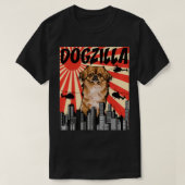 Funny Retro Japans Dogzilla Pekingese Pullover (Design voorkant)