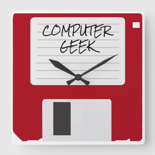 Funny Retro-Kantoor klokken (Voorkant)