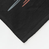 Funny Retro Kawaii Japanese Neko Cat Anime Manga L Fleece Deken (Hoek)