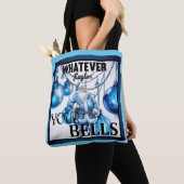 Funny Retro Kerstmis Tote Bag (Dichtbij)