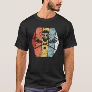 Funny Retro  Lacrosse 80s Stijl T-shirt