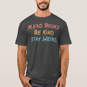Funny Retro leest boeken als een soort van leven. T-shirt