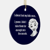 Funny Retro Mam Ornament (Rechts)