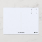 Funny retro  mechanica, garage, hond briefkaart (Achterkant)