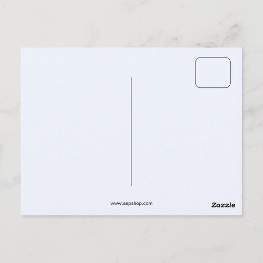 Funny retro  mechanica, garage, hond briefkaart (Achterkant)