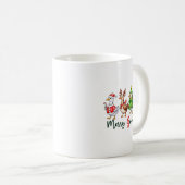 Funny Retro Merry Goosemas Kerst Gekke Goose X Koffiemok (Voorkant rechts)