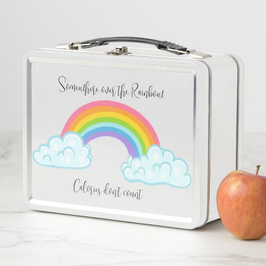 Funny Retro Metal Lunchbox (In situ)