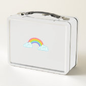 Funny Retro Metal Lunchbox (Achterkant)