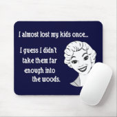 Funny Retro Mousepad Muismat (Met muis)