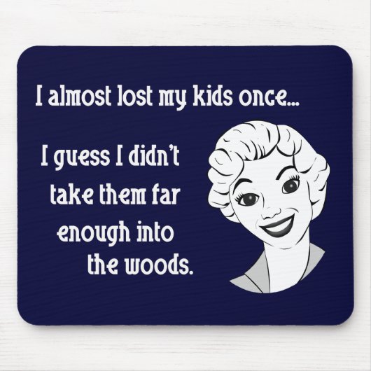 Funny Retro Mousepad Muismat (Voorkant)