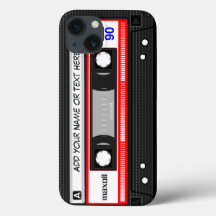 Funny Retro Music Cassettebandje Patroon