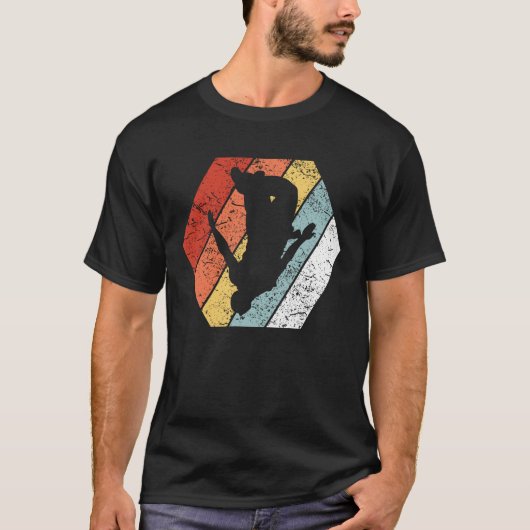 Funny Retro Parkour Freerunner 80s Style T-shirt (Voorkant)