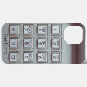 Funny Retro Payphone Case-Mate iPhone Case (Achterkant (horizontaal))