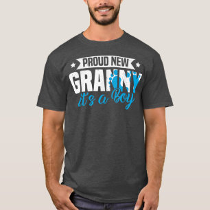 Funny Retro Proud New Granny... Het is een man die T-shirt