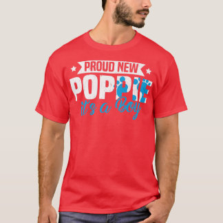 Funny Retro Proud New Poppie... Het is een man die T-shirt