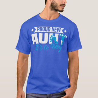 Funny Retro Proud New Tunt Het is een jongen Gende T-shirt