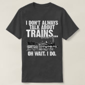 Funny Retro Railroad Engineer 1 T-shirt (Design voorkant)