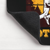 Funny Retro Runner Running Quote Gift - Make Pace  Muismat (Hoek)