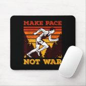 Funny Retro Runner Running Quote Gift - Make Pace  Muismat (Met muis)