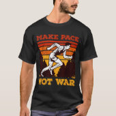 Funny Retro Runner Running Quote Gift - Make Pace T-shirt (Voorkant)