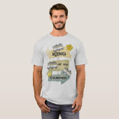 Funny Retro RV Camper/Trailer T-Shirt (Voorkant volledig)