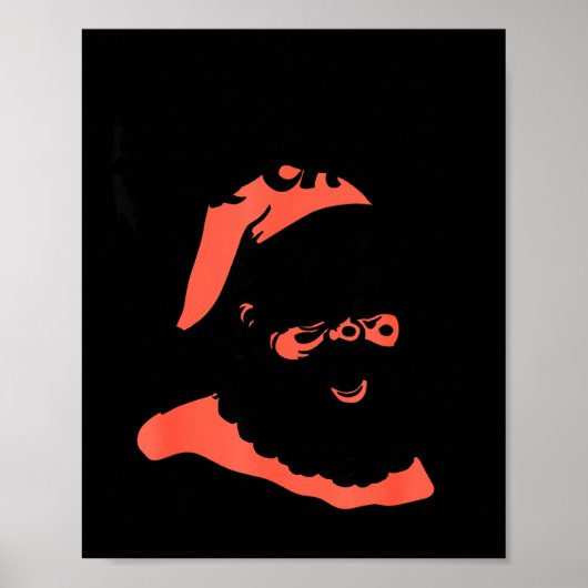 Funny Retro Santa Let's See Some Big Nick Energy C Poster (Voorkant)