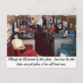 Funny Retro Scene Briefkaart (Voorkant)