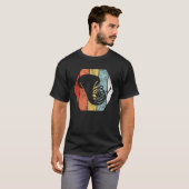 Funny Retro , stijl van de Hoorn 80 T-shirt (Voorkant volledig)