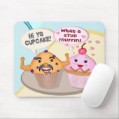 Funny Retro Sweet Talk Mousepad Muismat (Met muis)