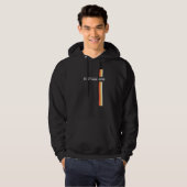 Funny Retro Synthesizer Synth Keyboard Collector M Hoodie (Voorkant volledig)