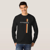 Funny Retro Synthesizer Synth Keyboard Collector M T-shirt (Voorkant volledig)