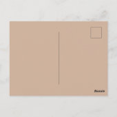 Funny Retro Teacher Half Coffee Briefkaart (Achterkant)