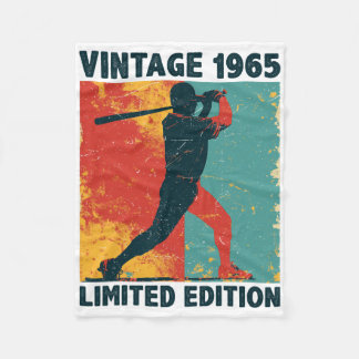 Funny Retro Vintage 1965 Bysebyll Lover Limited Ed Fleece Deken