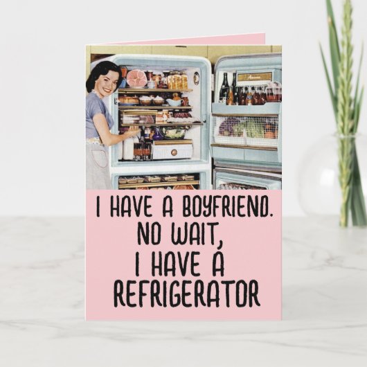 FUNNY RETRO VROUWEN VRIENDSCHAP VALENTIJNSDAG KAAR KAART (Voorkant)