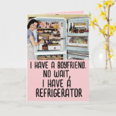 FUNNY RETRO VROUWEN VRIENDSCHAP VALENTIJNSDAG KAAR KAART (Gele Bloem)