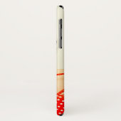 Funny Retro Woman in zonnebril met monogram Case-Mate iPhone Case (Achterkant/links)