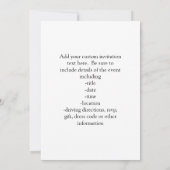 Funny Retro zonnebril met Mustache Kaart (Achterkant)