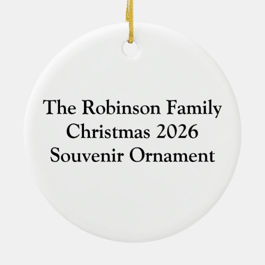 Funny Retro zonnebril met Mustache Keramisch Ornament (Achterkant)