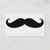 Funny Retro zonnebril met Mustache Visitekaartje (Achterkant)