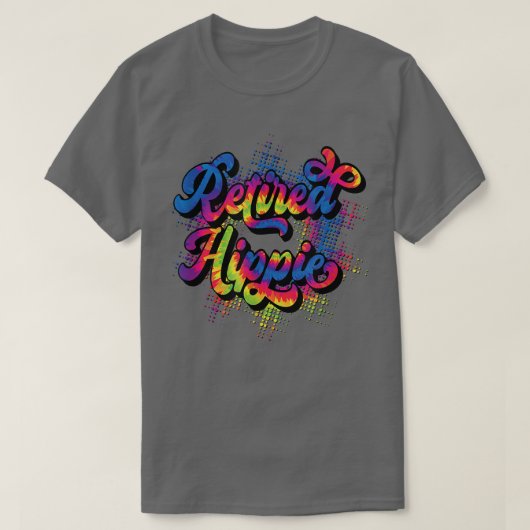 Funny Revermoeid Hippie mama pa Grandpa T-shirt (Design voorkant)
