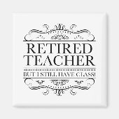 Funny Revermoeid leraar Magneet (Voorkant)