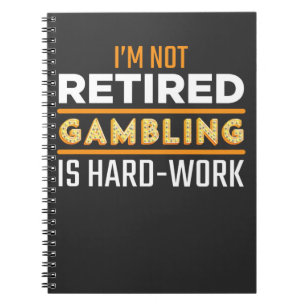 Funny Revermoeide Gambler Casino Slot Machine Play Notitieboek